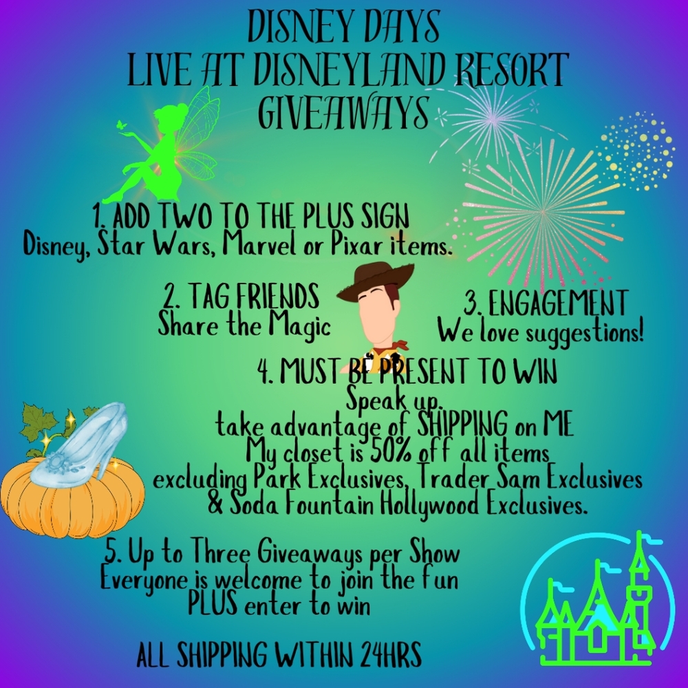 Disney Days LIVE at Disneyland Resort Pin Party & Share Show Flyer - Picture 15 of 16